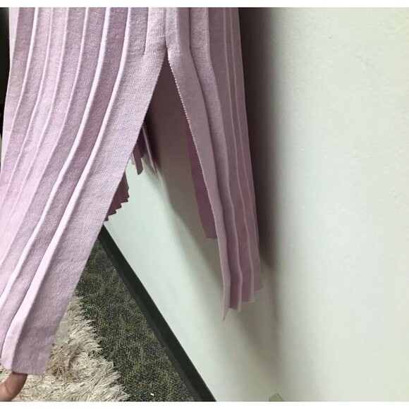 New Chico’s Womens Open Front Cardigan Sweater Purple Long Sleeve Size 1 - Picture 8 of 17